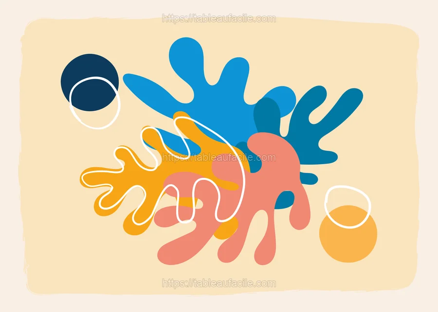 Boho Abstract Print (1) apercu