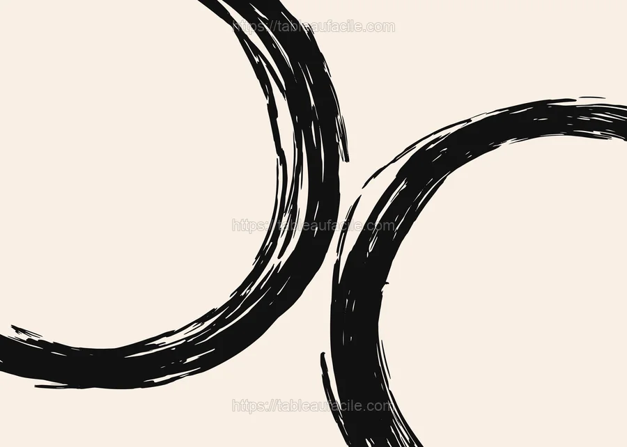 Boho Abstract Print (10) apercu