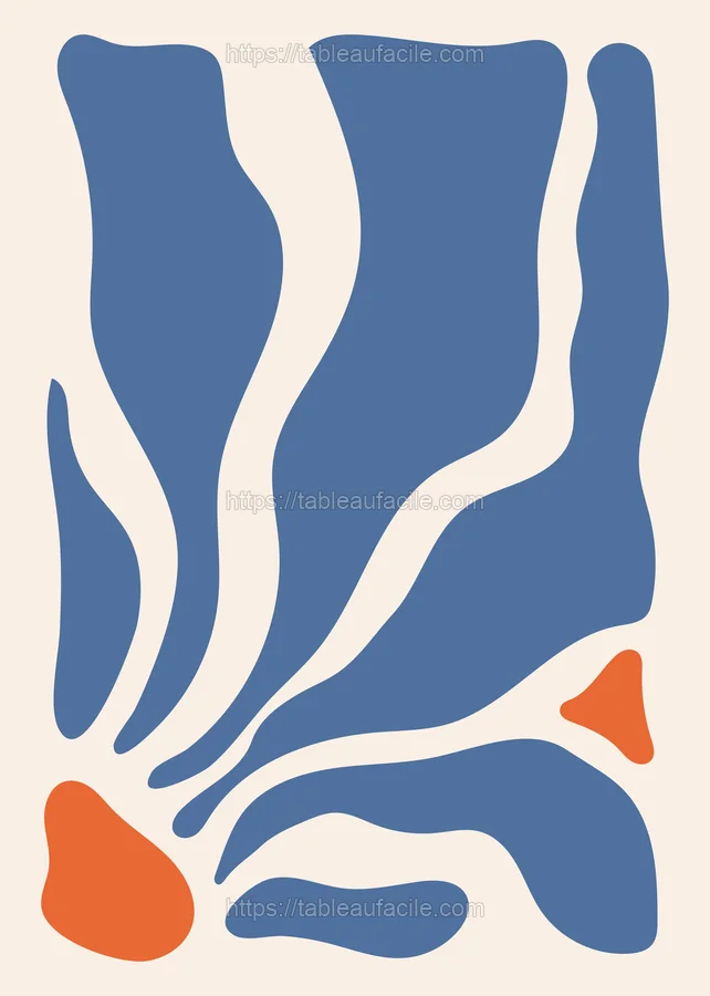 Boho Abstract Print (178) apercu