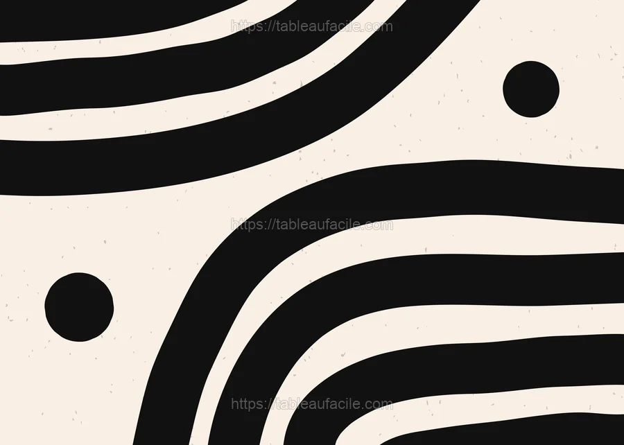 Boho Abstract Print (2) apercu