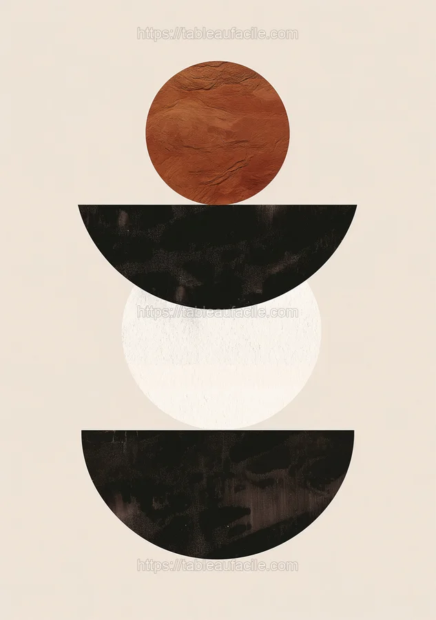 Boho Abstract Print (214) apercu