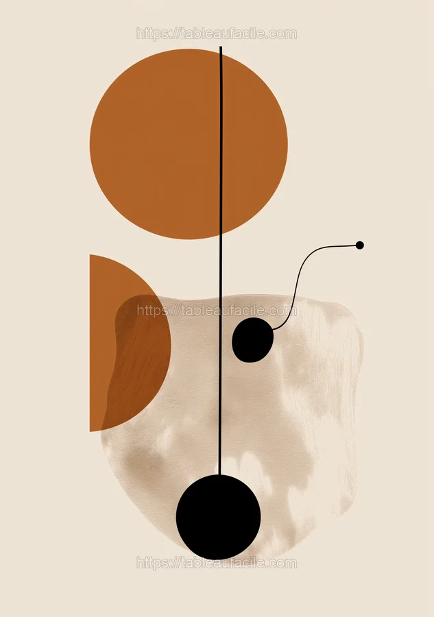 Boho Abstract Print (215) apercu