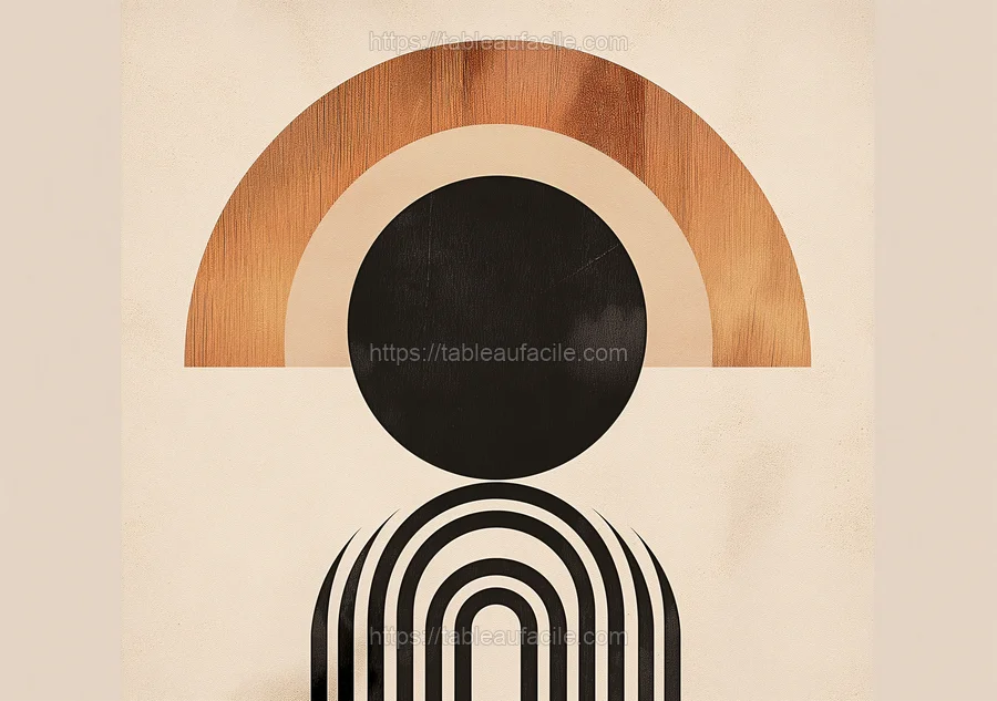 Boho Abstract Print (226) apercu
