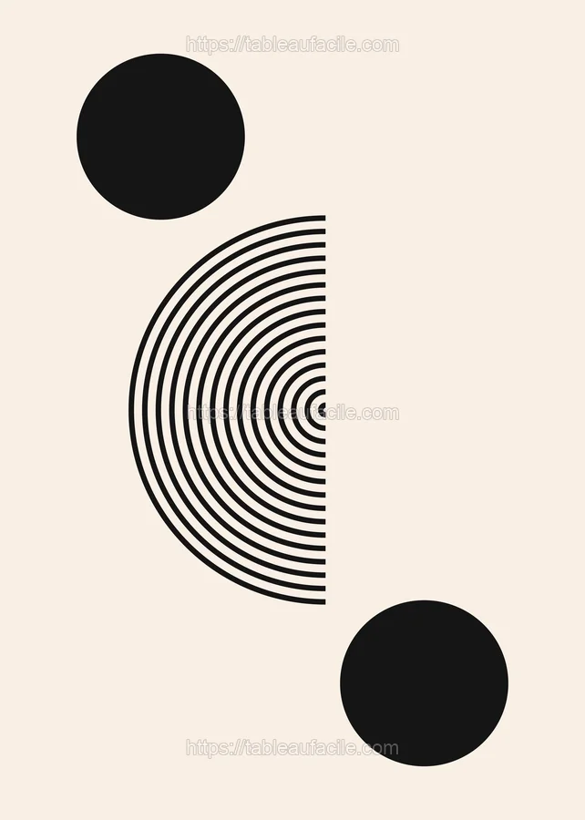 Boho Abstract Print (59) apercu