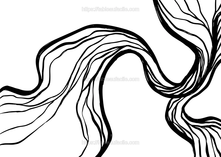 Boho Abstract Print (6) apercu