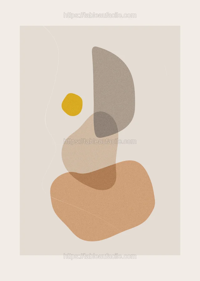 Boho Abstract Print (63) apercu