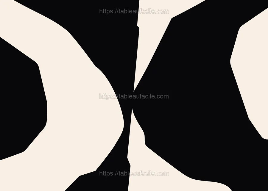Boho Abstract Print (8) apercu