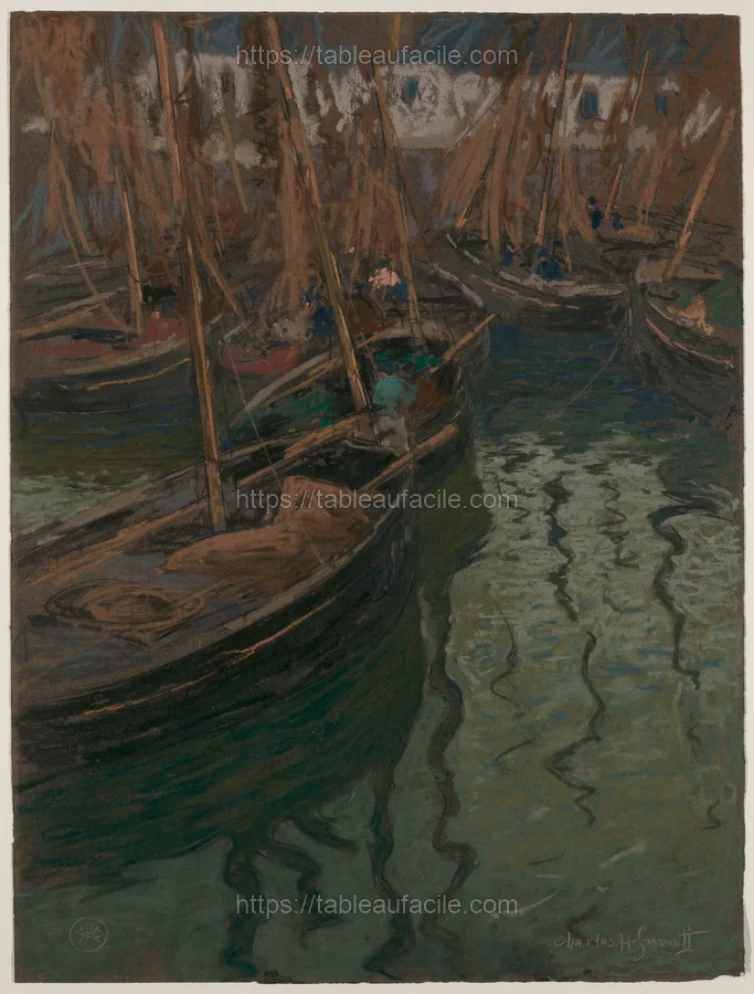 a_dock_harmony--fishing_boats_1991.194.1 apercu