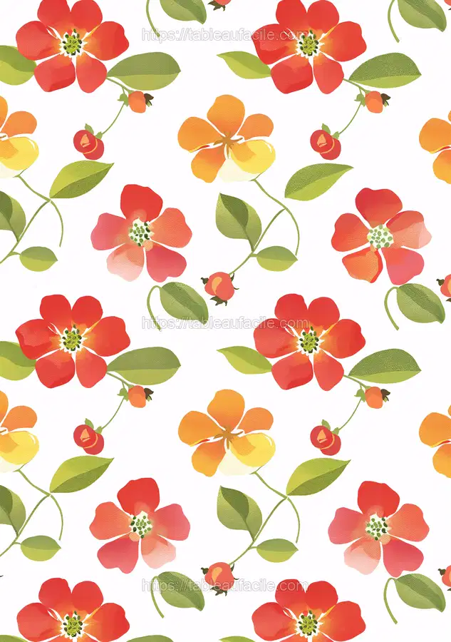 Flower Print (330) apercu