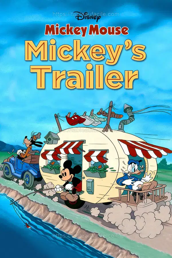 Mickey_s Trailer (1938) apercu