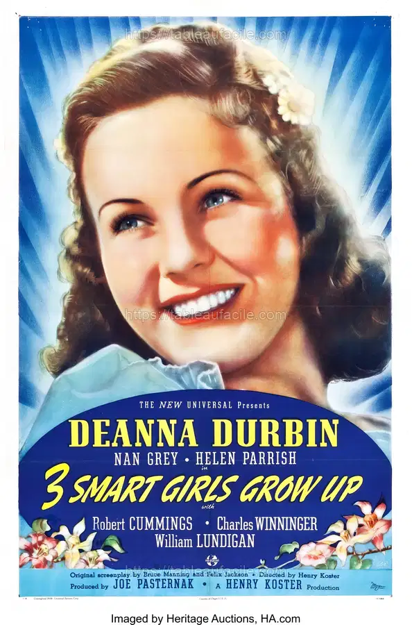 Three Smart Girls Grow Up (1939) apercu