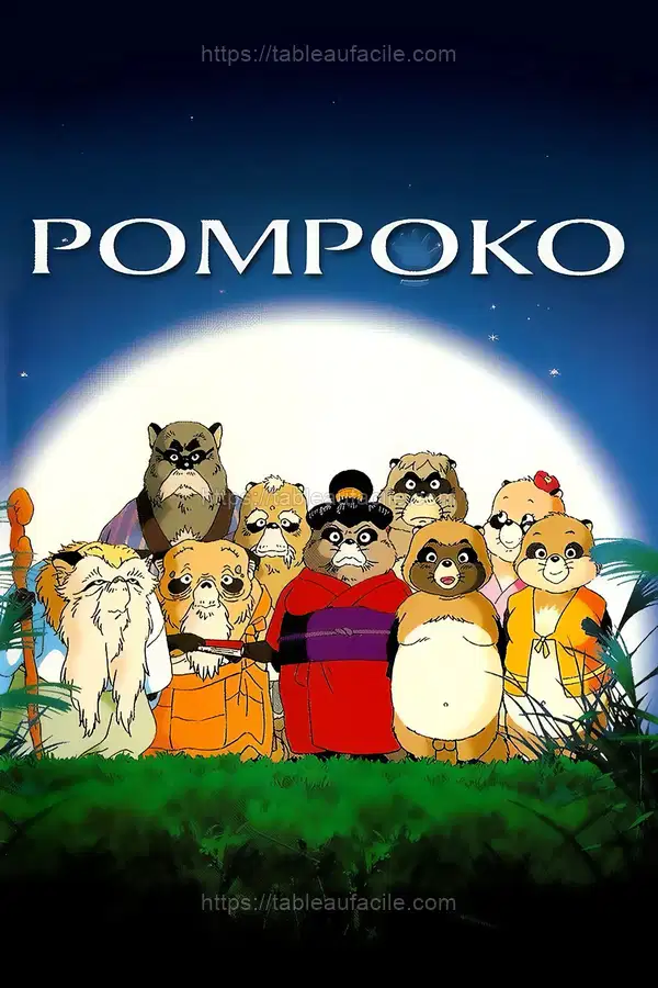 Pom Poko (1994) apercu