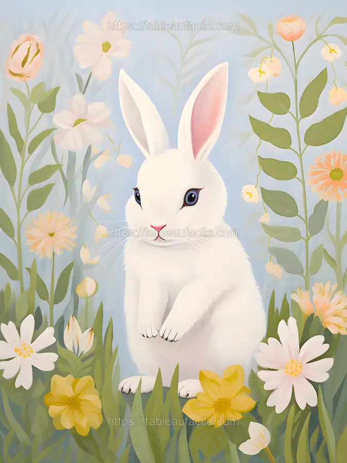 Baby rabbit poster (1) apercu