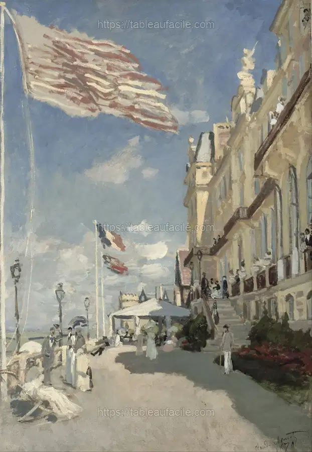 Hôtel des roches noires. Trouville (1870) apercu