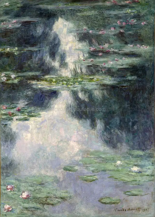 Pond with Water Lilies (1907) apercu