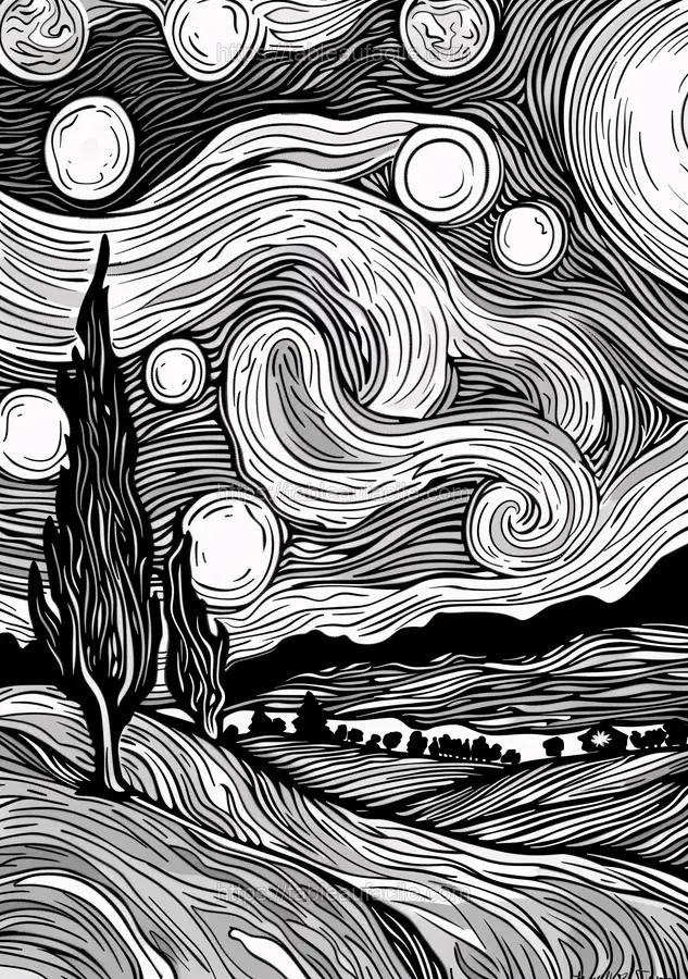 Abstract Line Art 12 apercu