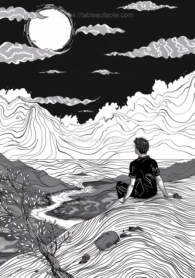 Abstract Line Art 8 apercu