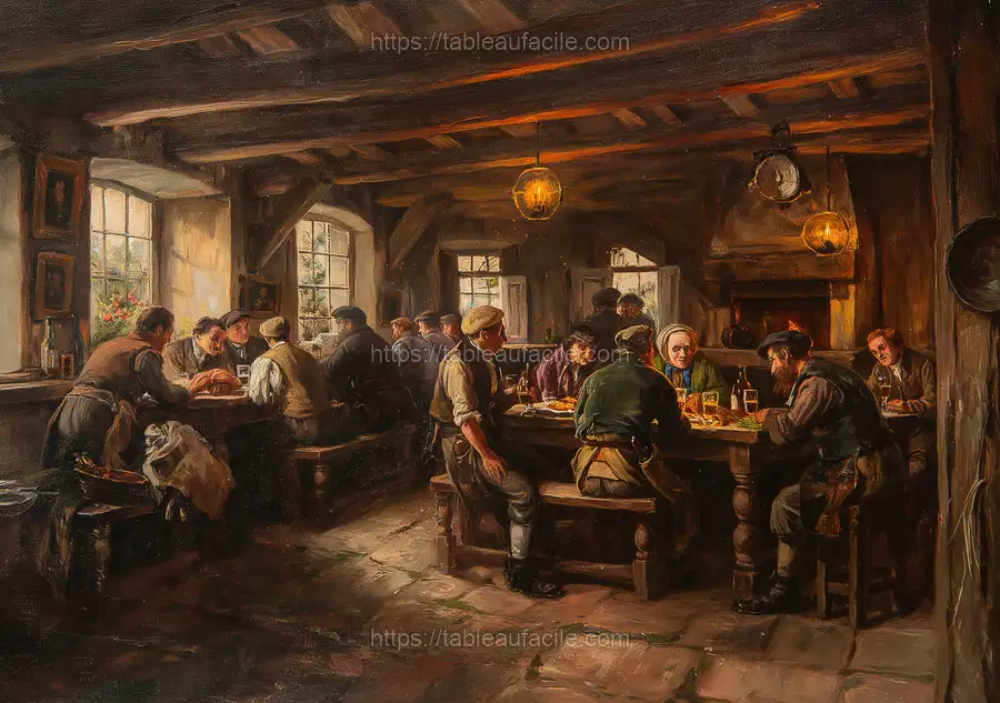 Antique Oil Painting Art 16 apercu