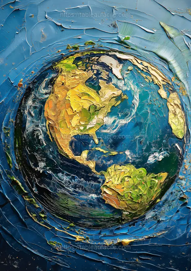 Impasto Oil painting 8 apercu