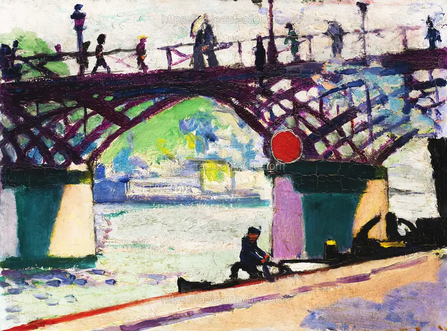 Pont des Arts (1908–1911) Henry Lyman Sayen apercu