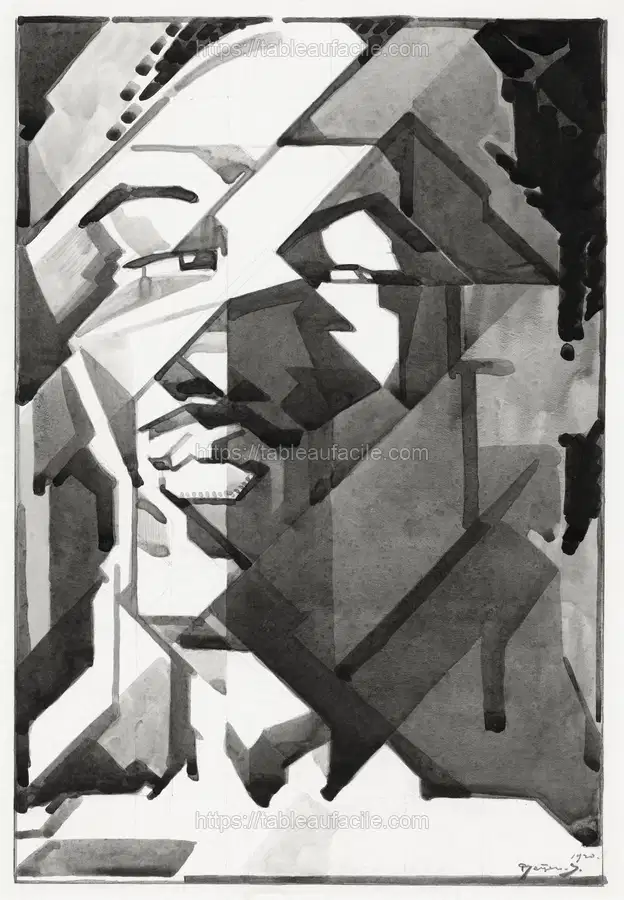 Self-portrait (1920)  Reijer Stolk apercu
