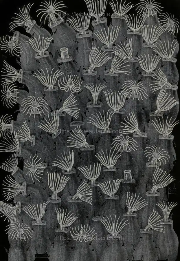 Animaux-mousse (1866) apercu