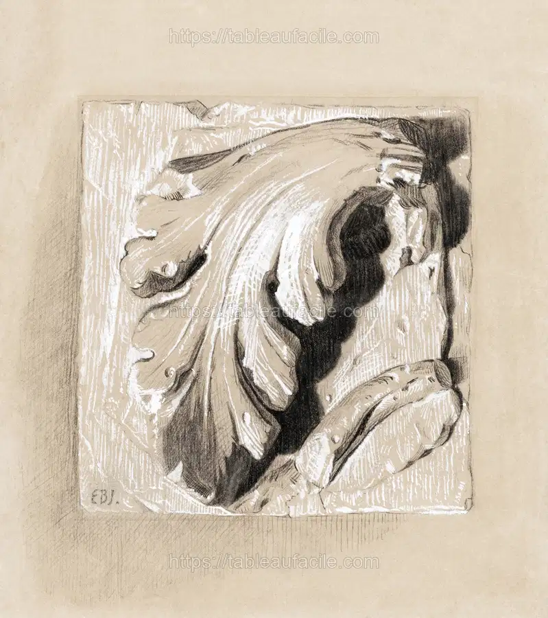 A Fragment from an Antique Frieze (1833–1898)  by Sir Edward Burne–Jones apercu