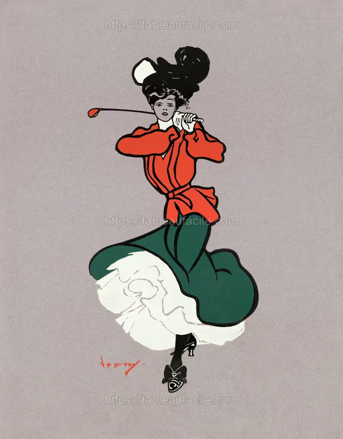 A good drive No. 44 (1903) apercu