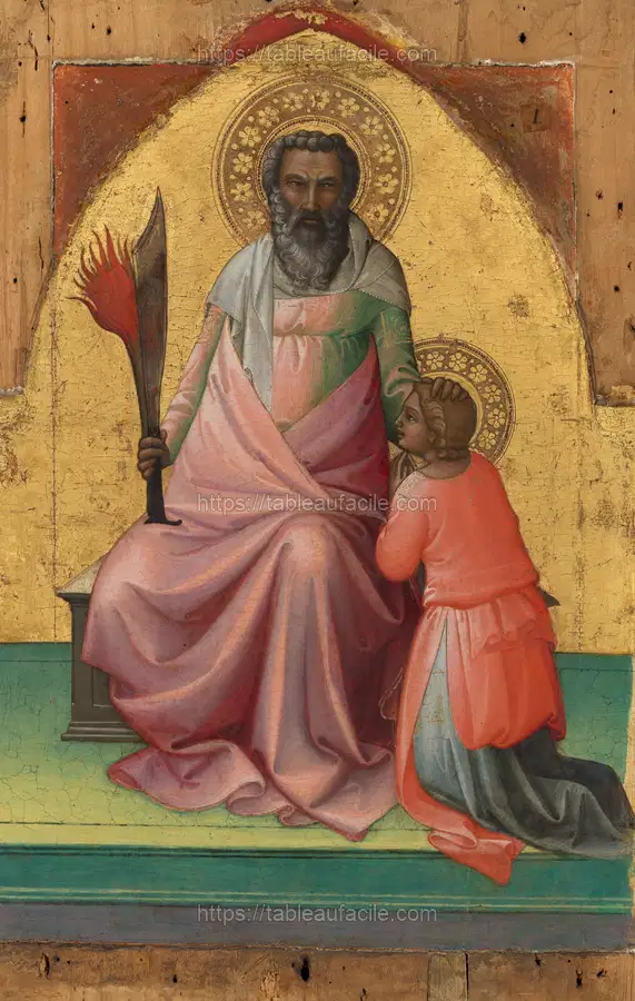 Abraham by Lorenzo Monaco (Piero di Giovanni) apercu