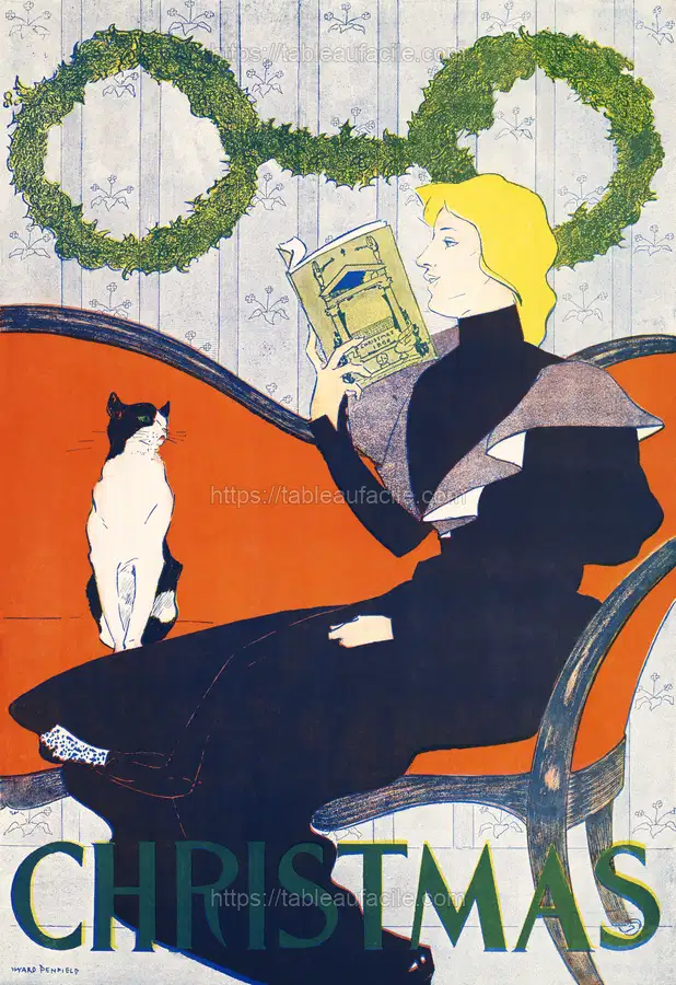 Vintage Christmas (1894) by Edward Penfield apercu