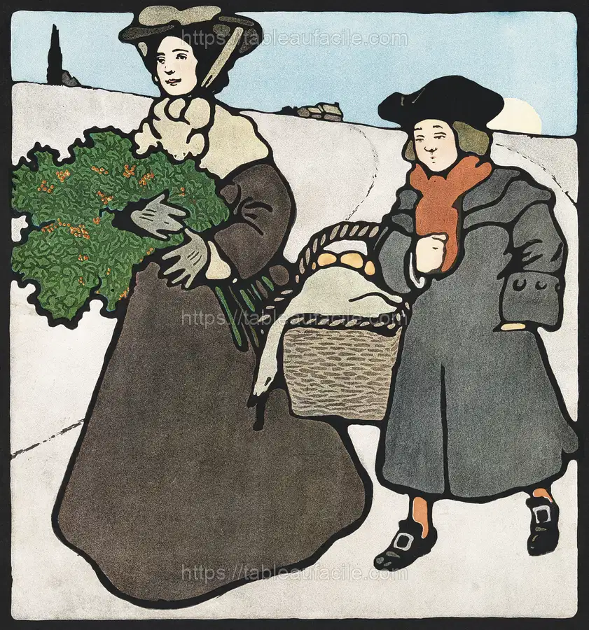 Vintage Christmas (1899)  by Edward Penfield apercu