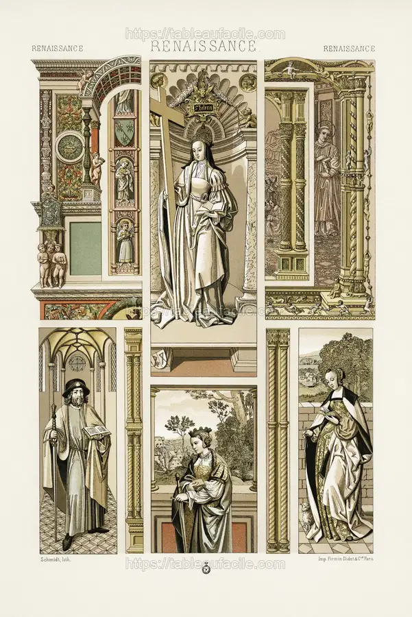 Renaissance pattern. by Albert Racine apercu
