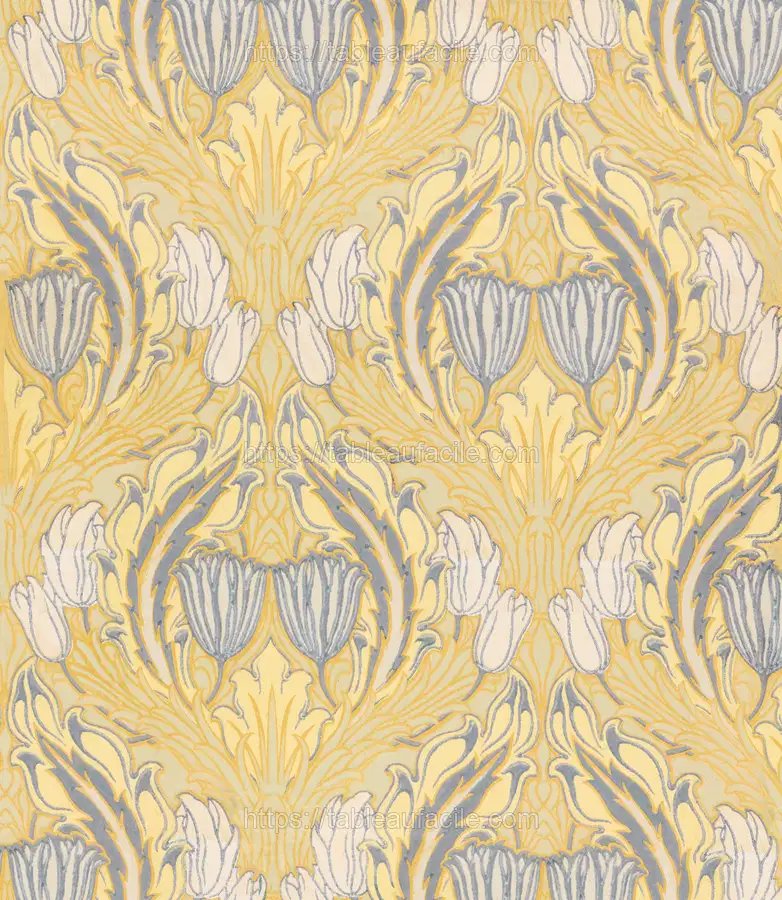 Sidewall (1890) wall covering by Walter Crane apercu