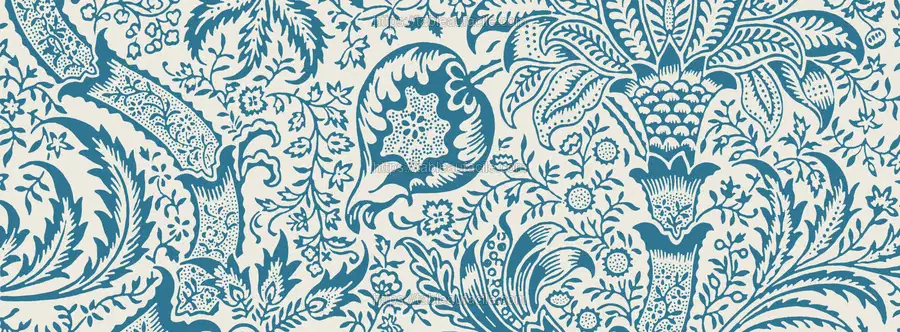 William Morris_s (1834-1896) Indian pattern apercu