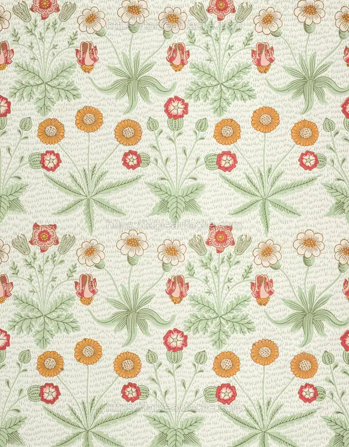 William Morris_s Daisy (1862) apercu