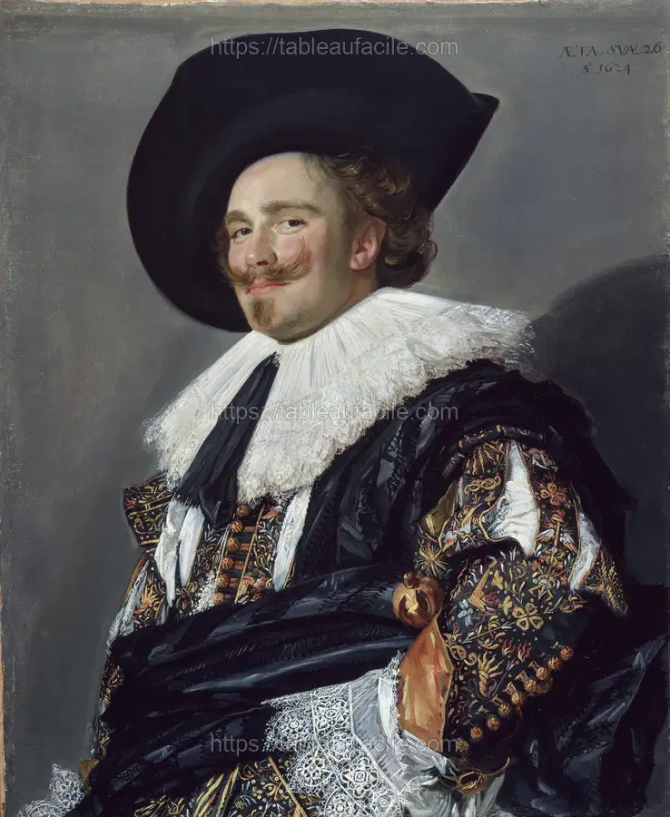 Cavalier soldier Hals-1624x, Frans Hals apercu