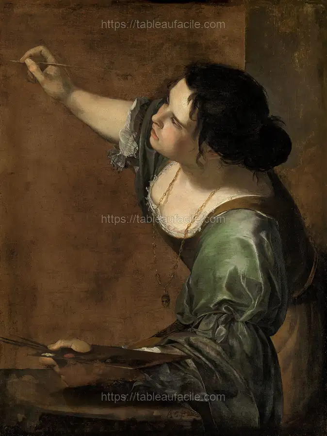 Depicted person Artemisia Gentileschi apercu