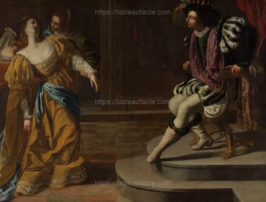 Esther before Ahasuerus apercu