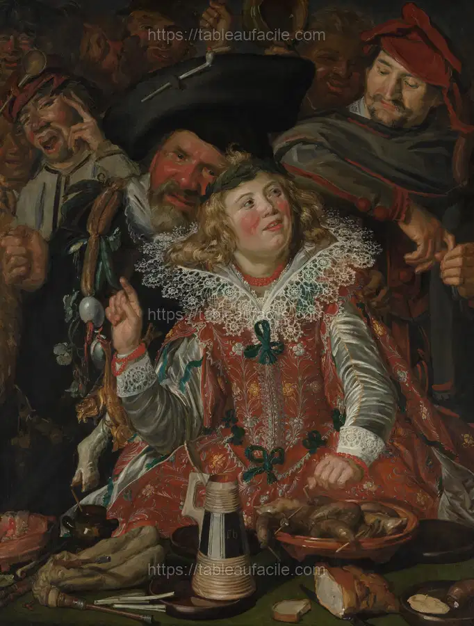 Frans Hals, Merrymakers at Shrovetide, The Metropolitan Museum of Art apercu