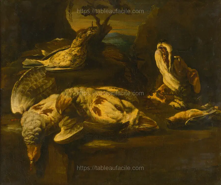 Hunting still life apercu