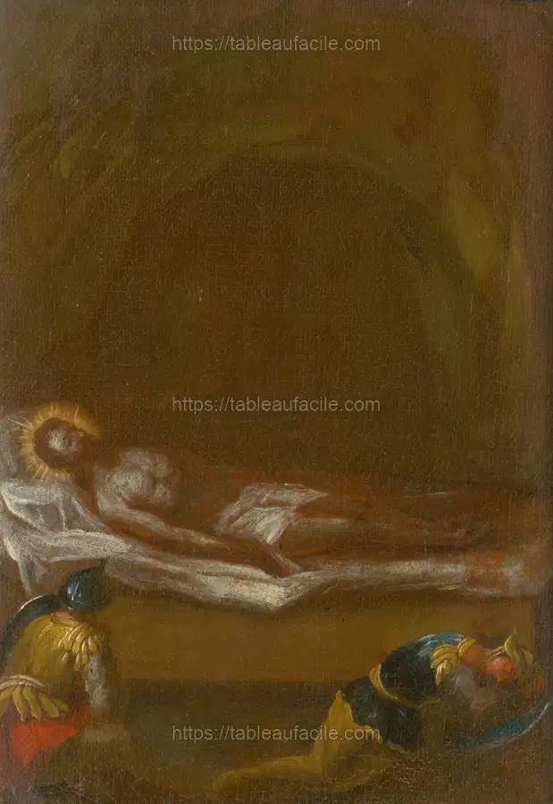 Jesus is laid in the tomb apercu