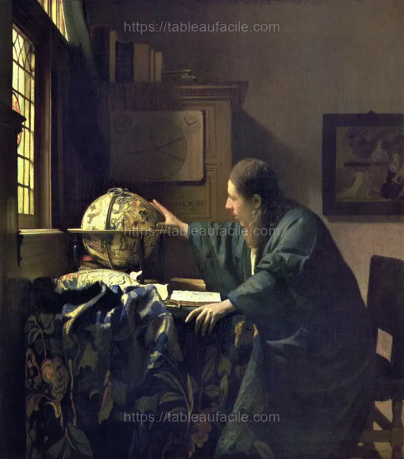 Johannes Vermeer’s The Astronomer (ca. 1668) apercu