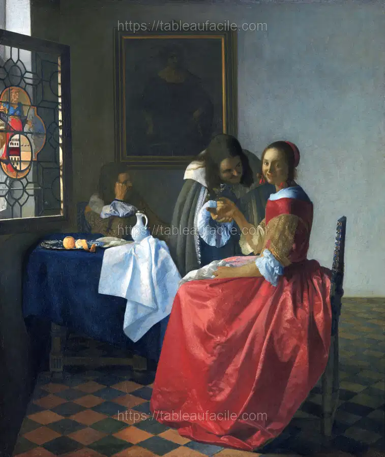 Johannes Vermeer’s The Girl with a Wineglass apercu