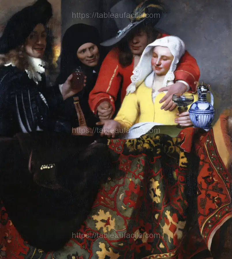 Johannes Vermeer’s The Procuress (1656) apercu