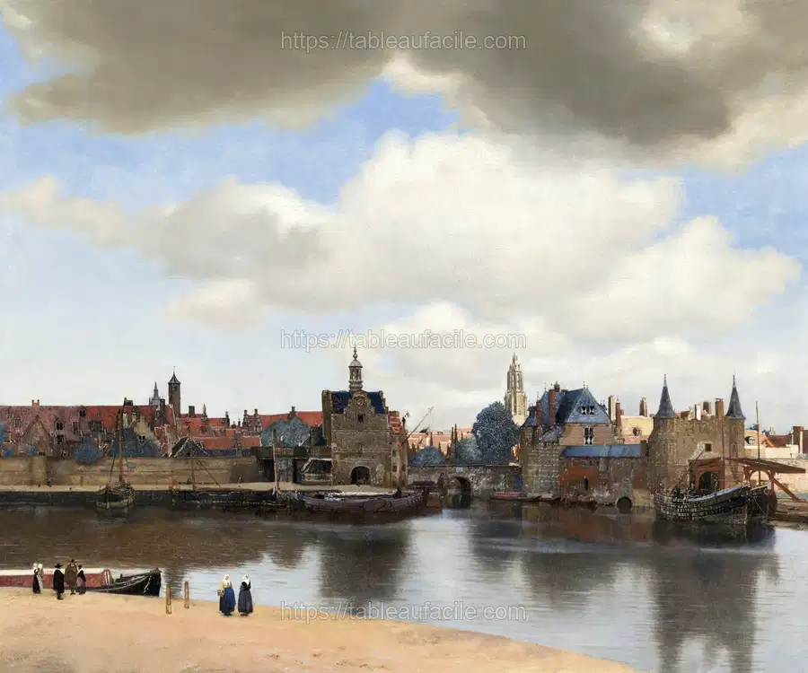 Johannes Vermeer’s View of Delft apercu