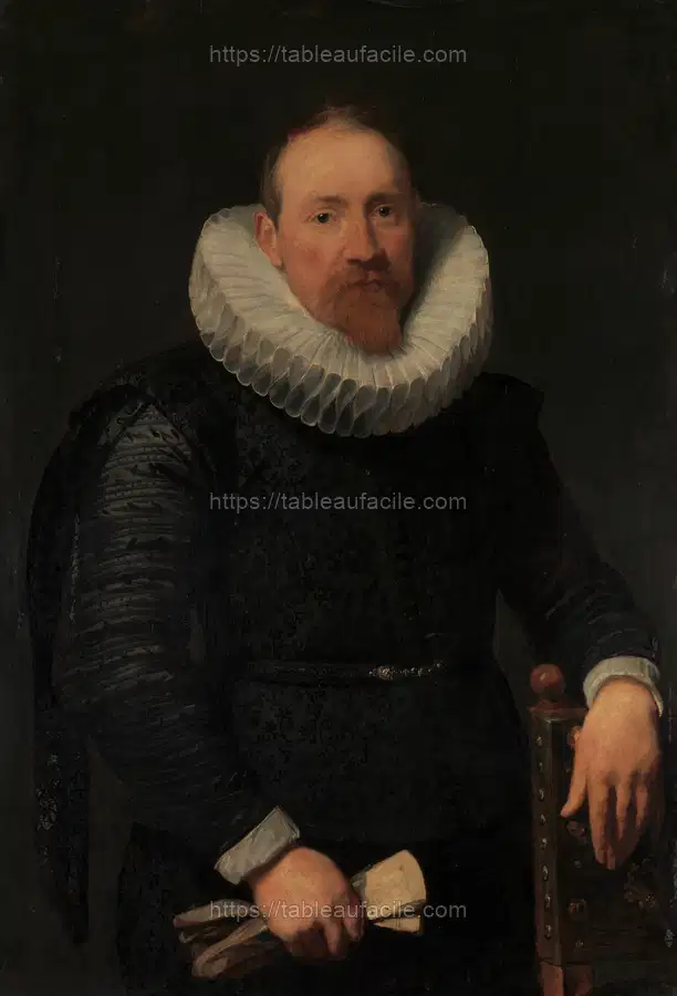 Portrait of a Man by Anthony van Dyck apercu