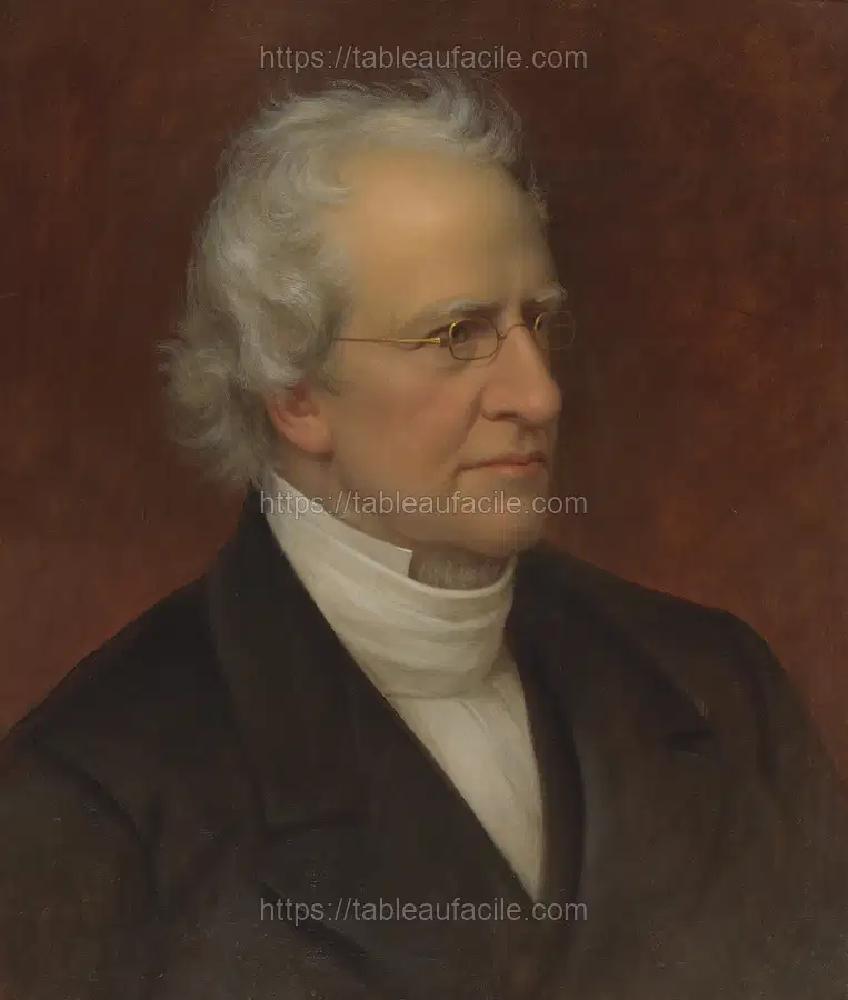 Portrait of the cleric Charles Hodge apercu