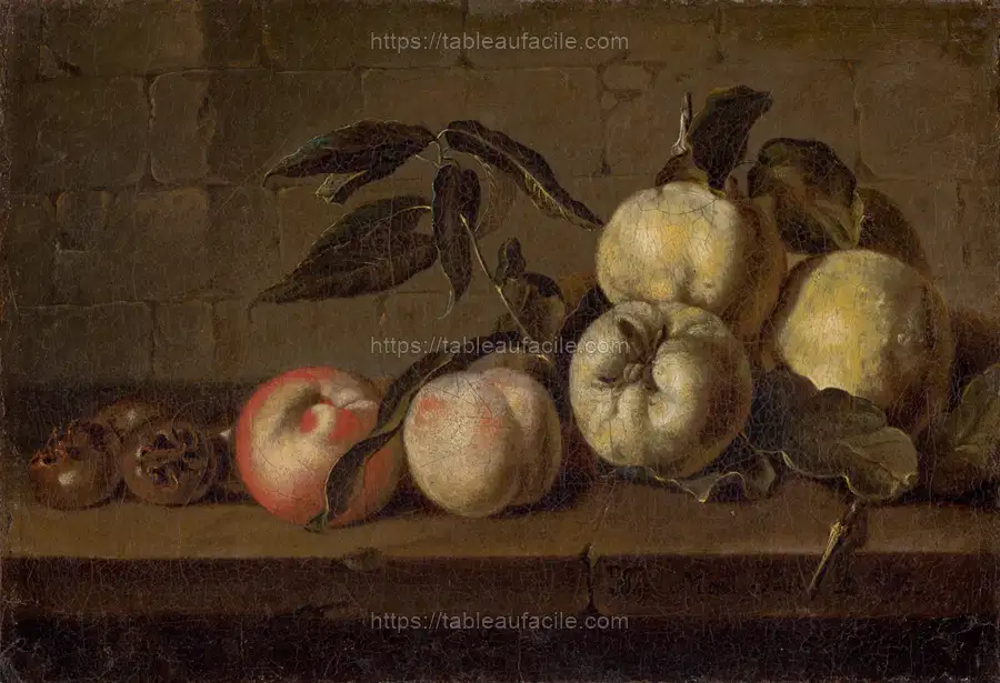 Still life with fruit apercu