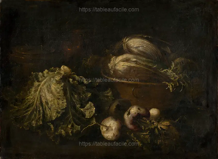 Still life with vegetables apercu