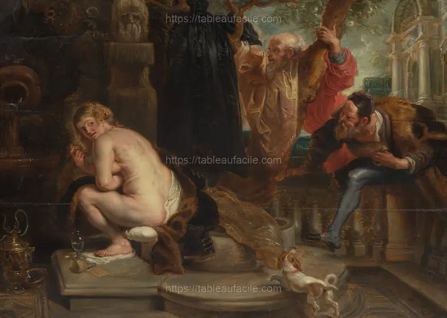 Susanna and the Elders by Peter Paul Rubens apercu